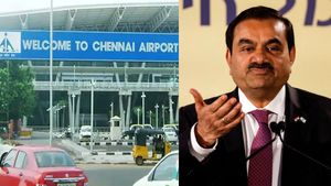 சென்னை விமான நிலையம் தனியார்மயமாக்கப்படுகிறதா..? களத்தில் இறங்கும் அதானி குழுமம்..!