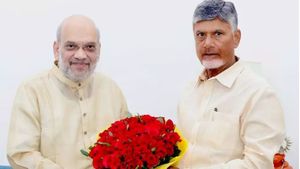 பட்ஜெட்-க்கு முன் சந்திரபாபு நாயுடு திடீர் டெல்லி பயணம்.. அமித் ஷா உடன் முக்கிய பேச்சுவார்த்தை..! 