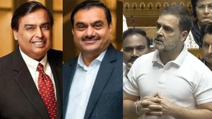  அம்பானி அதானியை A1, A2 என அழைத்த ராகுல் காந்தி.. நாடாளுமன்றத்தில் பரபர..!!