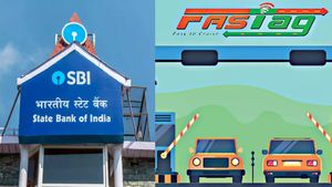  புதிய ஃபாஸ்டேக் டிசைனை அறிமுகப்படுத்தும் SBI பேங்க்.. எந்த வாகனங்களுக்கு தெரியுமா?