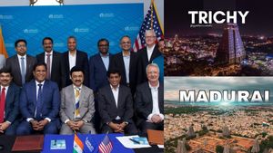 திருச்சி, மதுரை மக்களுக்கு குட்நியூஸ்.. அமெரிக்க நிறுவனத்துடன் ஸ்டாலின் முக்கிய பேச்சுவார்த்தை..!! 