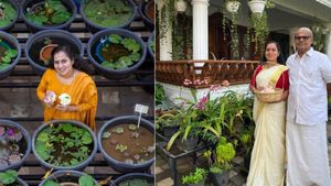  தாமரைக் கிழங்குகளை விற்பனை செய்து 40,000 வரை வருமானம்.. கேரளாவை கலக்கும் டீச்சர்!