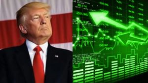  ட்ரம்ப் வெற்றியால் ஜம்ப் அடித்த இந்திய பங்குச் சந்தை.. 1000 புள்ளிகள் உயர்ந்த சென்செக்ஸ்..!!