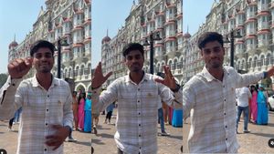  தாஜ் ஹோட்டலில் டீ குடித்து தனது கனவை நினைவாக்கிய சாமானியர்.. வெளியான ஹார்ட் டச்சிங் வீடியோ!