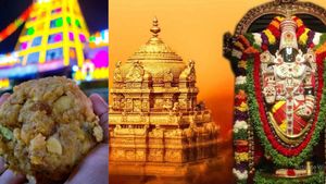  திருப்பதியை அதிர வைத்த 50 ரூபாய் லட்டு..!
