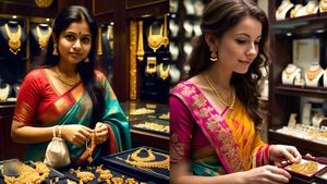 நகை பிரியர்களுக்கு ஸ்வீட் சர்ப்ரைஸ் கொடுத்த தங்கம்.. இன்னைக்கும் விலை இதுதான்..!!