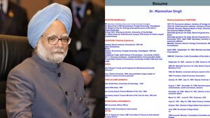 இது தான் மன்மோகன் சிங்கின் ரெஸ்யூம்.. வாரேவா..!! 