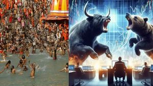 கும்பமேளா - பங்குச் சந்தை: ஒரு விசித்திரமான தொடர்பு..! மொத்தமா நதியில் மூழ்கிவிட்டது..! 