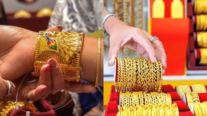  தொடர்ந்து 2-வது நாளாக குறைந்த தங்கம் விலை.. 1 சவரன் 22 கேரட் தங்கம் ரூ. 64,400-க்கு விற்பனை!