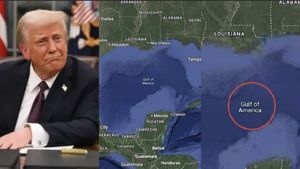  டிரம்ப் போட்ட ஆர்டர்..! Gulf of Mexico பெயரை Gulf of America என மாற்றிய கூகுள்..!