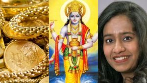  தங்கமும் விஷ்ணுவும் ஒன்னுதான்.. தைரியமாக தங்கத்தில் பணத்தை போடுங்க - லட்சுமி ஐயர்