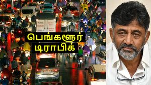 பெங்களூர் டிராபிக் பிரச்சனைக்கு விடிவுகாலம்.. டி.கே.சிவக்குமார் சொன்ன 2 விஷயம்..!!