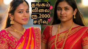தங்கம் விலை ரூ.2000 குறைஞ்சிருக்கு.. போனா வராது பொழுதுபோனா கிடைக்காது..! இப்பவே கடைக்கு கிளம்புங்க!