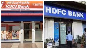 அசால்டா அடிச்சு தூள் கிளப்பும் ஐசிஐசிஐ வங்கி...  அதிர்ச்சியில் எச்டிஎஃப்சி வங்கி