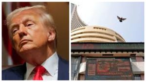 டிரம்ப்-ன் வெறியாட்டம்.. அடி வாங்கிய இந்திய பங்குச் சந்தை.. சிக்கியது ஐடி, தப்பித்த பார்மா..!!