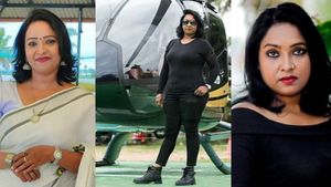 பவுன்சர் வேலையில் கலக்கும் கேரள பெண்.. நாட்டையே திரும்பி பார்க்க வைத்த அனு குஞ்சுமோன்..!