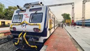 சென்னை மக்களே அடிக்கிற வெயில்ல ஒரு குளு குளு செய்தி.. வந்தாச்சு ’ஏசி’ மின்சார ரயில்..