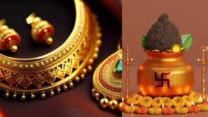 தங்கம் வாங்க அட்சய திருதியை சரியான நாள்.. கோவையில் அலைமோதும் கூட்டம்.. இன்றைய விலை என்ன தெரியுமா?