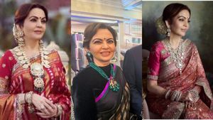 அசர வைக்கும் நீதா அம்பானியின் நகை கலெக்ஷன்.. முகலாயர் கால அங்கி, 200 ஆண்டுகால தங்க பதக்கம்.. இன்னும் ஏராளம்..!