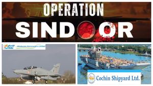 ஆபரேஷன் சிந்தூர் வெற்றி.. எகிறிய பாதுகாப்பு துறை பங்கு விலை.. இதுல நீங்க முதலீடு செய்துள்ளீர்களா..?