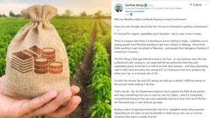 திடீரென விவசாய நிலங்களை வாங்கும் பணக்காரர்கள் – ஓ இது தான் காரணமா?