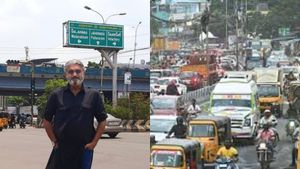 சென்னை போக்குவரத்து நெரிசல்.. நடிகர் சுரேஷ் சந்திரமேனன் அளித்த பரிந்துரையால் மக்கள் நிம்மதி..