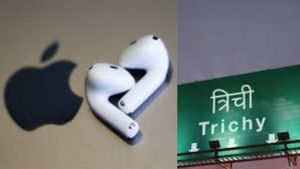 திருச்சிக்கு கிடைத்த ஜாக்பாட்.. ஆப்பிள் Airpodகள் உற்பத்தி ஆலை அமைக்கிறது ஜபில் நிறுவனம்..