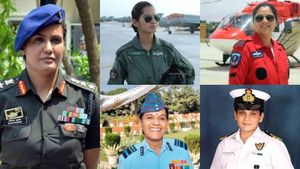 இந்திய பாதுகாப்பு படையின் சிங்கப் பெண்கள்.. 5 பெரும் தலைகள்..!