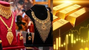 தங்கம் வாங்குபவர்களுக்கு இன்னைக்கு சூப்பர் சான்ஸ்.. ஜாக்பாட் விலை சரிவில் தங்கம்.!!