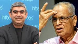 இன்போசிஸ் சிஇஓ-வாக இருந்த விஷால் சிக்கா.. முடிச்சுவிட்ட நாராயணமூர்த்தி..!