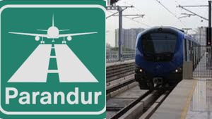 ஒரு பக்கம் ஏர்போர்ட்.. இன்னோர் பக்கம் மெட்ரோ.. பரந்தூருக்கு அடுத்தடுத்த அறிவிப்புகள்!!