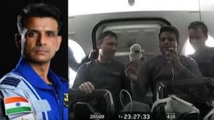 விண்வெளிக்கு அன்னப்பறவை பொம்மையை கொண்டு சென்றது ஏன்? - சுபான்ஷூ சுக்லா  சுவாரஸ்ய தகவல்