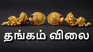 தங்கம் விலை 5 வார உச்சம்.. 6 நாளில் 3000 ரூபாய் உயர்வு.. தொடர்ந்து உயருமா..? 