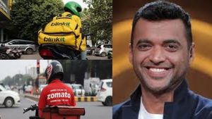 பிளிங்கிட் யூஸ் பண்றீங்களா? அப்போ நீங்க தான் இதுக்கு காரணம்!! ஒரே நாளில் 15% உயர்ந்த பங்கு மதிப்பு