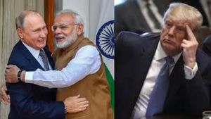 இந்தியாவிற்கு மறைமுக செக்.. 50 நாட்கள் கெடு விதித்த டிரம்ப்.. மீறினால் 100% வரி என எச்சரிக்கை!!