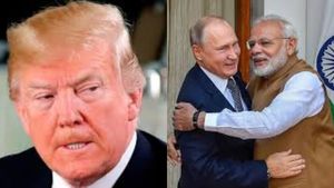 இந்தியாவிற்கு காத்திருக்கும் பேராபத்து!! 500% வரி.. மறைமுகமாக காய்நகர்த்தும் டிரம்ப்!!