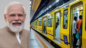 பெங்களூருவில் பிரதமர் மோடி: நம்ம மெட்ரோ மஞ்சள் பாதை திறப்பு, 3 புதிய வந்தே பாரத் ரயில் சேவை தொடக்கம்