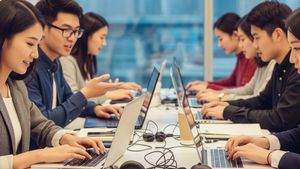 இது ஆபிஸ் தான்..ஆனா இவங்க எல்லாம் வேலை செய்யுறவங்க இல்ல- புதுசு புதுசா கிளம்புறாங்களே!