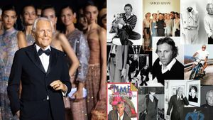 ஃபேஷன் உலகில் புரட்சியை ஏற்படுத்தி 10 பில்லியன் டாலர் சாம்ராஜ்ஜியத்தை உருவாக்கிய அர்மானி!!