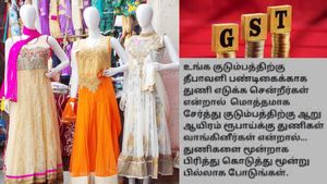 துணிகளுக்கு ரூ.2,500க்கு மேல் பில் வந்தா ஜிஎஸ்டி சேமிக்க தனி தனியா பில் போடனுமா? உண்மை என்ன? #FactCheck
