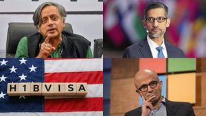 H1B Visa: வாயை திறக்காத.. சுந்தர் பிச்சை, சத்ய நாதெல்லா.. வெளுத்து வாங்கும் சசி தரூர்..!