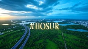 சென்னையை போல மாறும் ஓசூர்!! பக்காவா பிளான் போடும் தமிழ்நாடு அரசு!!