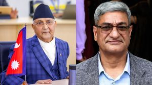 உள்துறை அமைச்சர் ராஜினாமா.. Nepal நாட்டில் வெடித்த மக்கள் போராட்டம்..!  