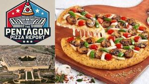 நள்ளிரவில் அமெரிக்காவை அலறவிட்ட பீட்சா மர்மம்!!  ராணுவ தலைமையகத்தில் பரபரப்பு.. நடந்தது என்ன?