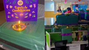 வித்தியாசமான தீபாவளி பரிசு கொடுத்த தனியார் நிறுவனம்!! இன்ஸ்டாவை அதிரவிட்ட வீடியோ!!