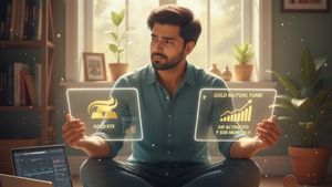 கோல்டு ஈடிஎஃப் Vs கோல்டு மியூச்சுவல் ஃபண்டு: எந்த முதலீடு அதிக லாபம் தரும்? #தங்கம்