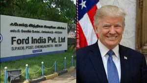 கேள்விக்குறியாகி நிற்கும் சென்னை Ford மறைமலைநகர் தொழிற்சாலை..!! டிரம்ப்-ன் வரியால் புது பிரச்சனை..!