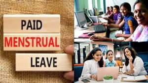 பெண் ஊழியர்களுக்கு மாதத்தில் ஒரு நாள் மாதவிடாய் விடுப்பு!! அமைச்சரவை ஒப்புதல்!!