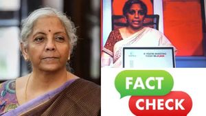 முதலீட்டு நிறுவனத்தை விளம்பரம் செய்கிறாரா அமைச்சர் நிர்மலா சீதாராமன்? உண்மை என்ன? #FactCheck..