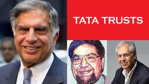 ரத்தன் டாடா மறைவுக்கு பின் டாடா டிரஸ்டில் நடக்கும் மோதல்!! வெளியேற்றப்படும் மெஹ்லி மிஸ்திரி!!